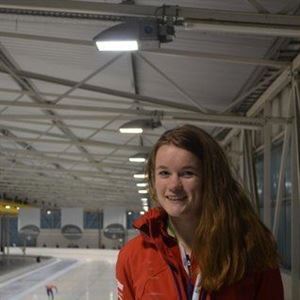 Maaike Laagland naar NK Afstanden